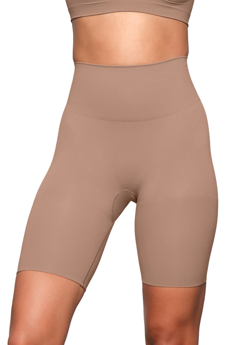 Butt Enhancing Lifting Shorts, Main, color, SIENNA