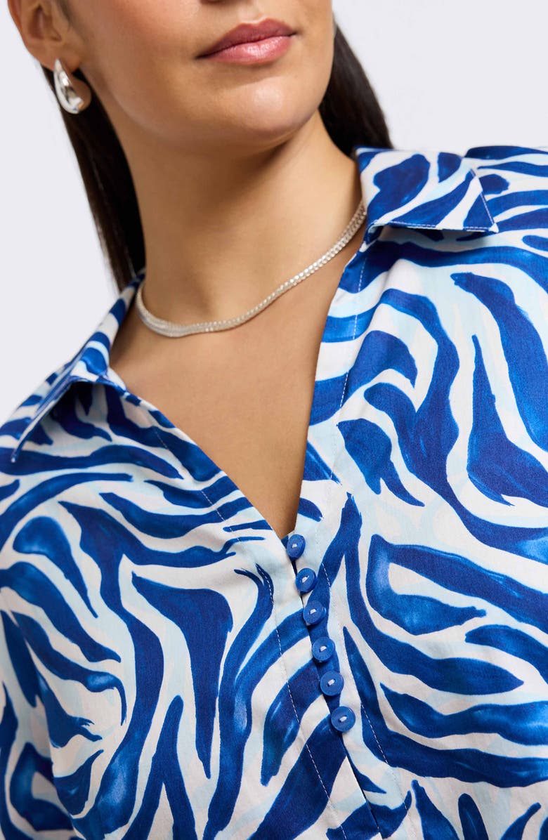 Foxcroft Alexis Print Popover Shirt, Alternate, color, 