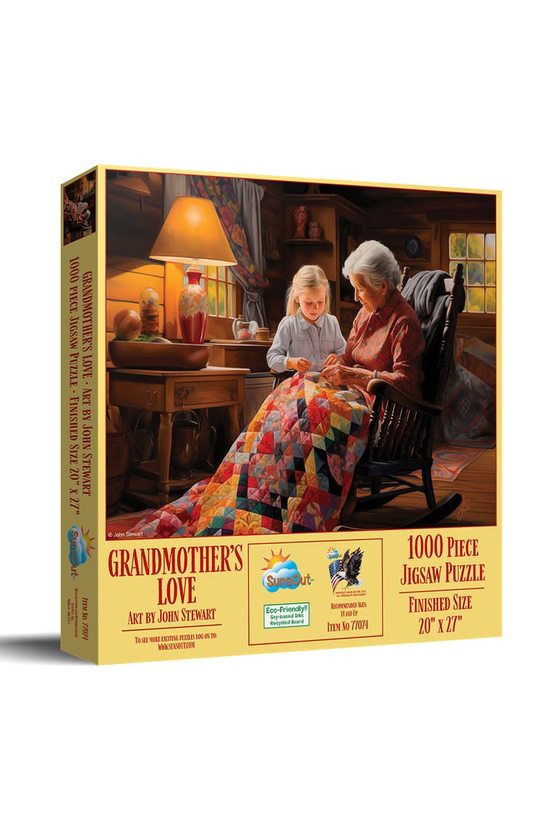 Grandmother's Love 1000 piece Jigsaw Puzzle for Adults, Main, color, Multicolor