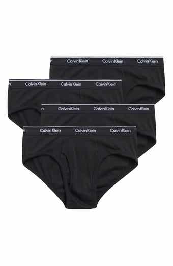 Calvin Klein Low Rise Hip Briefs - Pack of 4