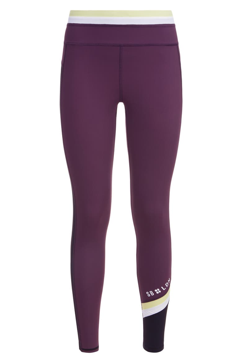 Zero Gravity Run Leggings, Alternate, color, AUBERGINE COLOUR BLOCK
