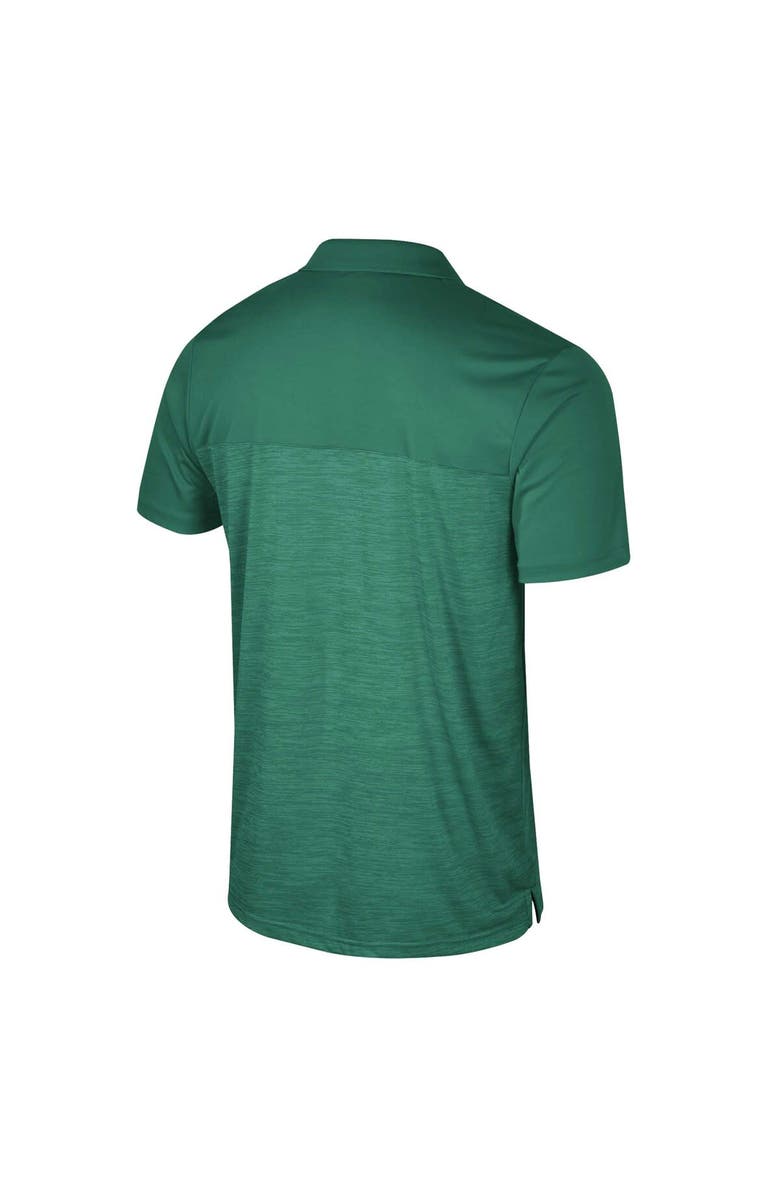 COLOSSEUM Men's Colosseum Green Michigan State Spartans Langmore Polo, Alternate, color, Green