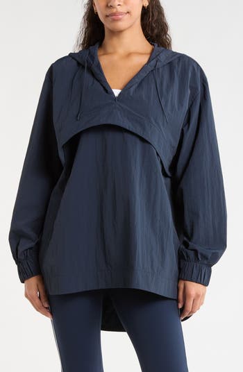 Zella Travel Lite Windbreaker Hooded Anorak | Nordstrom