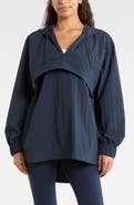 Zella Travel Lite Windbreaker Hooded Anorak