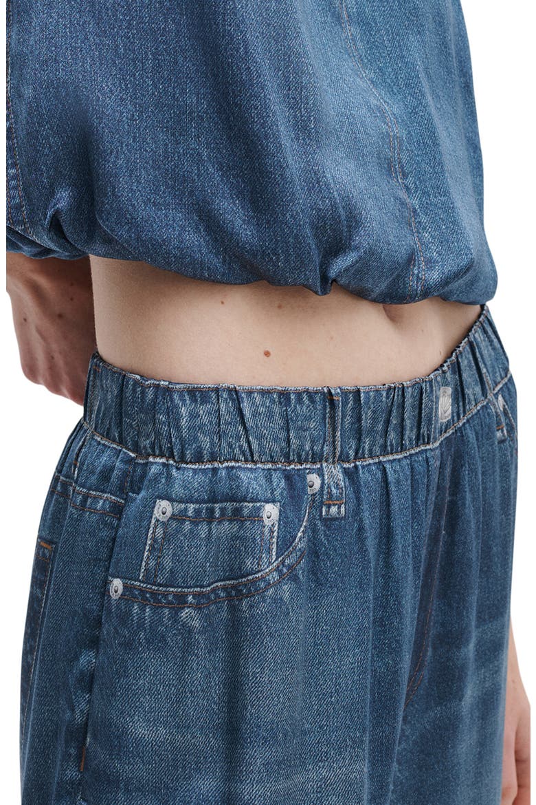 rb Miramar Satin Pull-On Bubble Pants, Alternate, color, JASPER