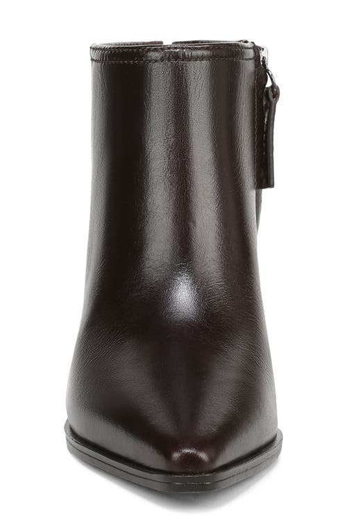 Franco Sarto Josiah Pointed Toe Bootie In Brown