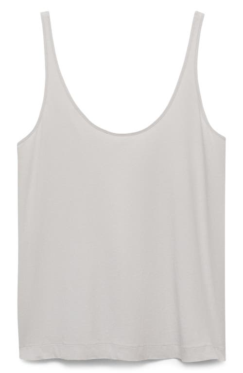 Mango Cotton Lounge Camisole In Gray
