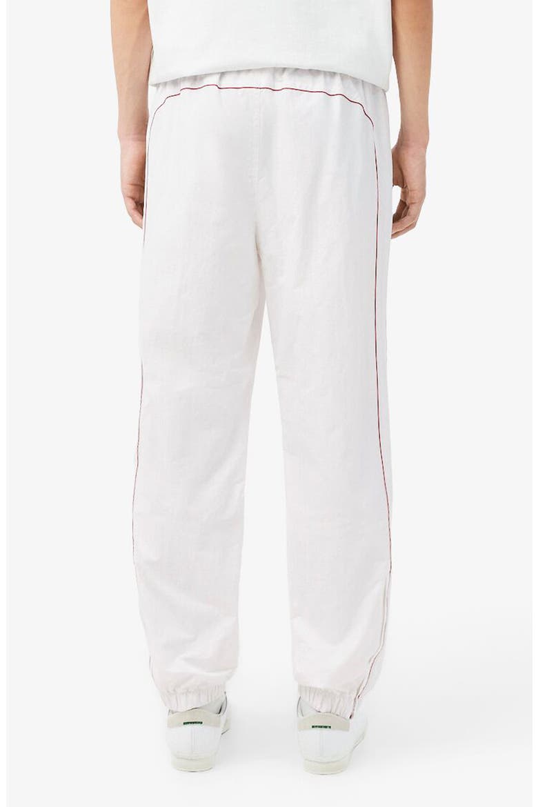 Track Pants, Alternate, color, WHITE/ BORDEAUX