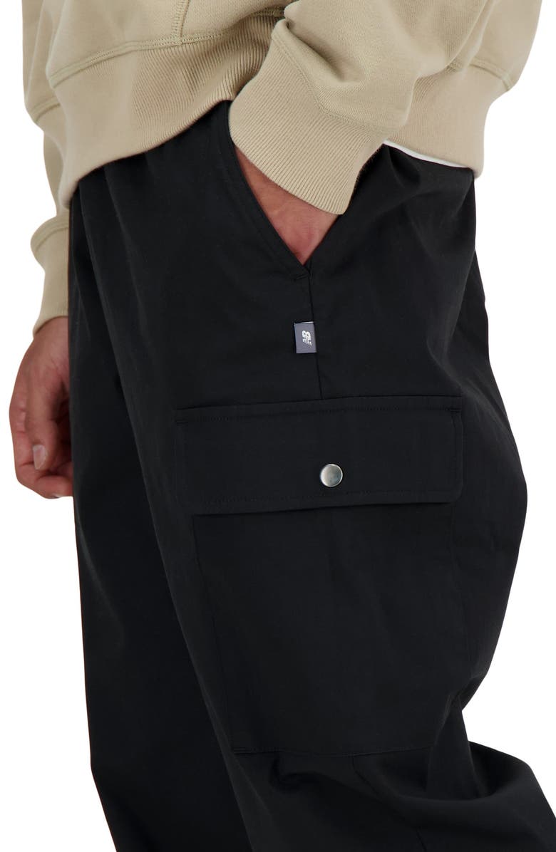 New Balance Icon Stretch Twill Cargo Joggers, Alternate, color,