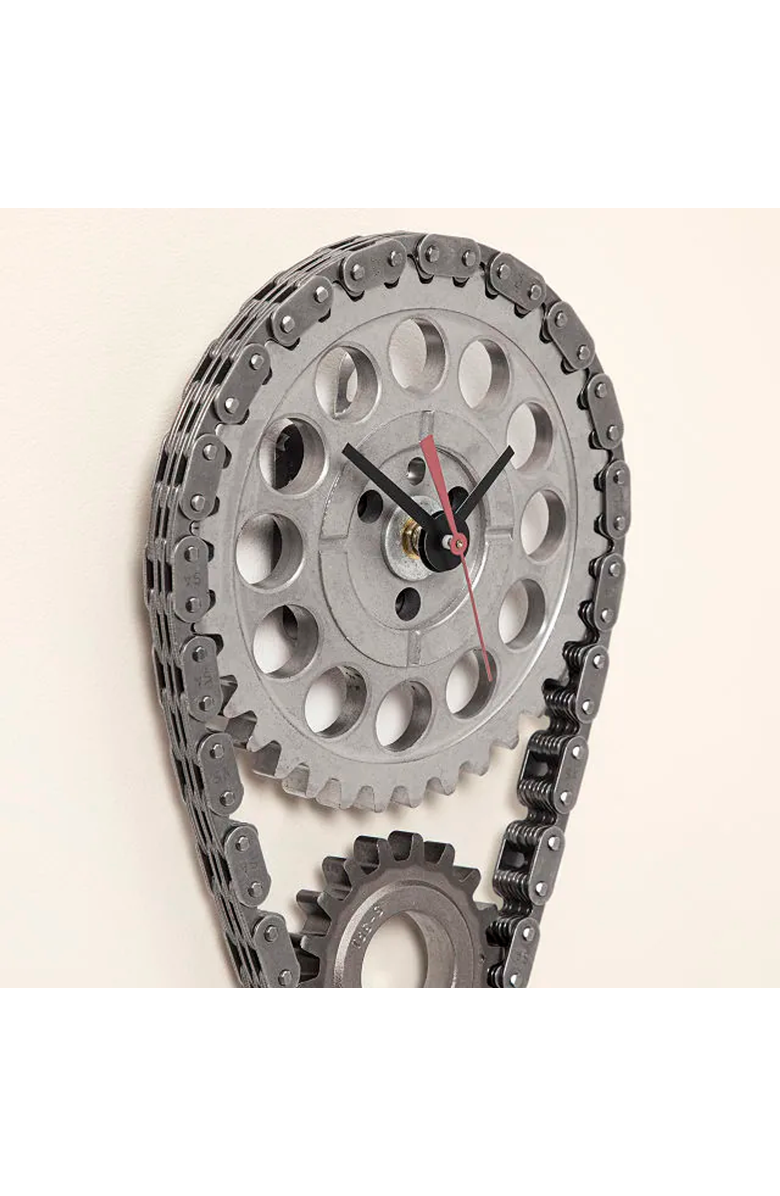 Uncommon Goods Auto Timing Chain and Gears Wall Clock, Alternate, color,