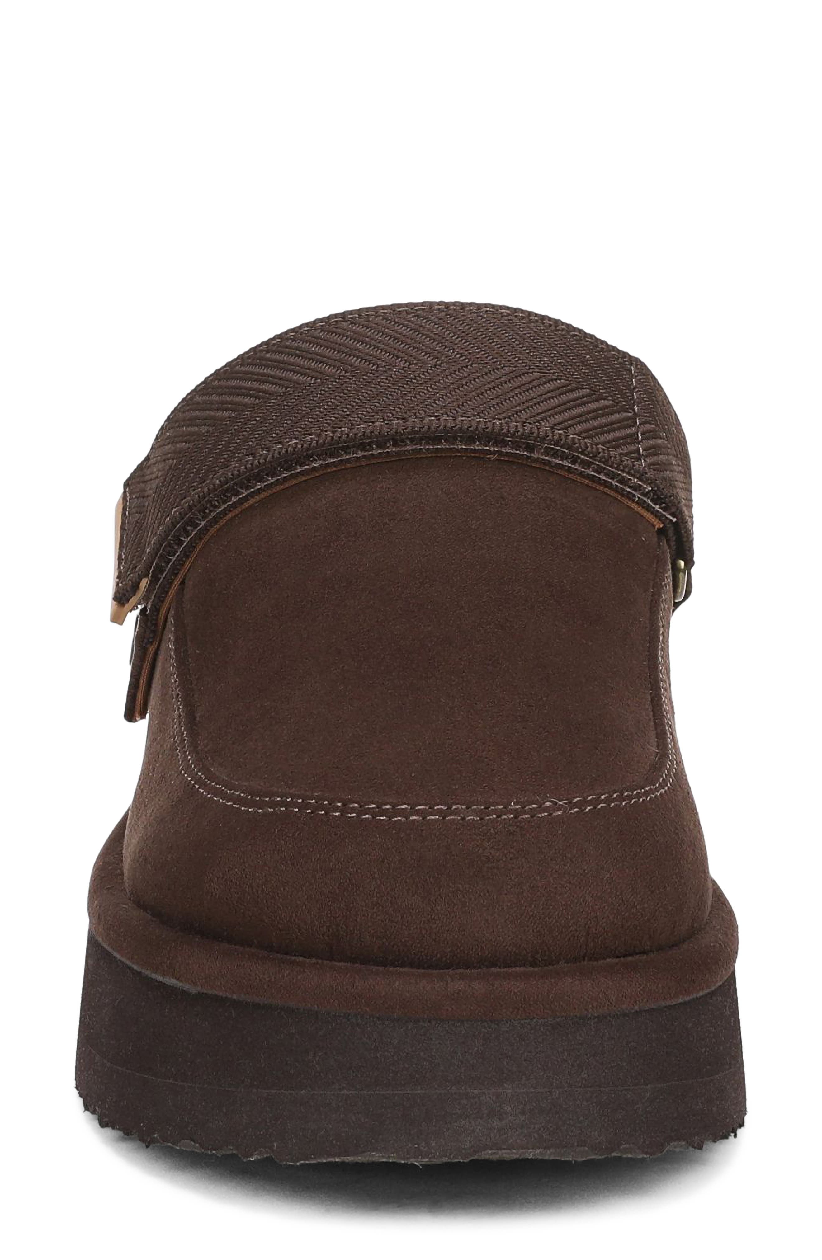 Chill Out Mule, Alternate, color, DARK UMBER MICROSUEDE