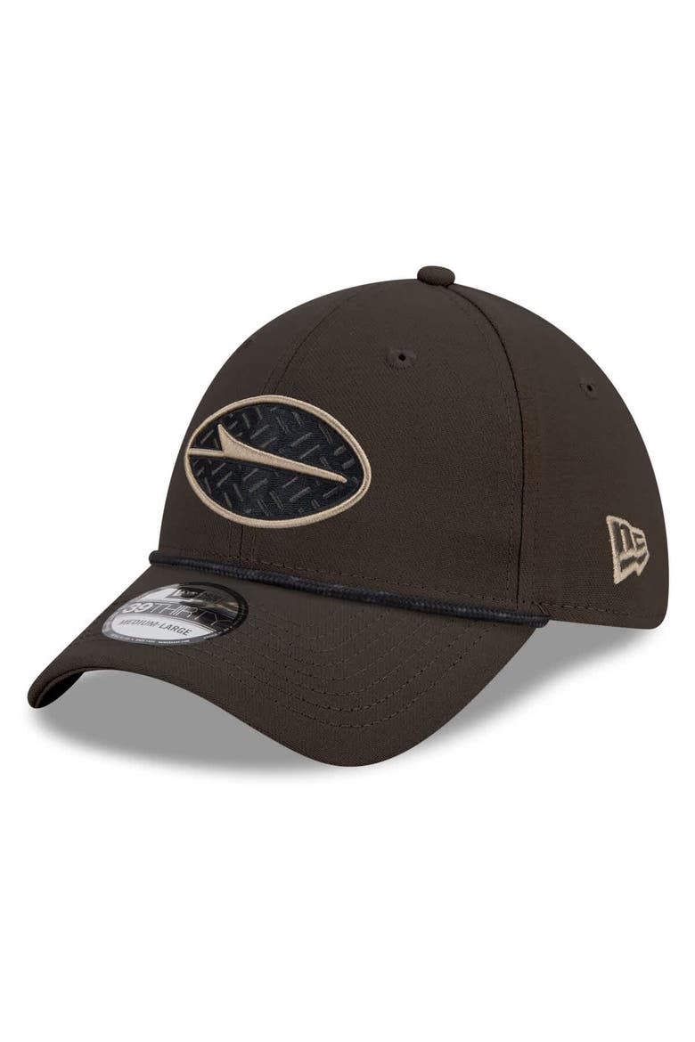 Men's New Era  Gotham Green New York Jets 2025 Rivalries Collection Sideline 39THIRTY Flex Hat, Alternate, color, Dark Green