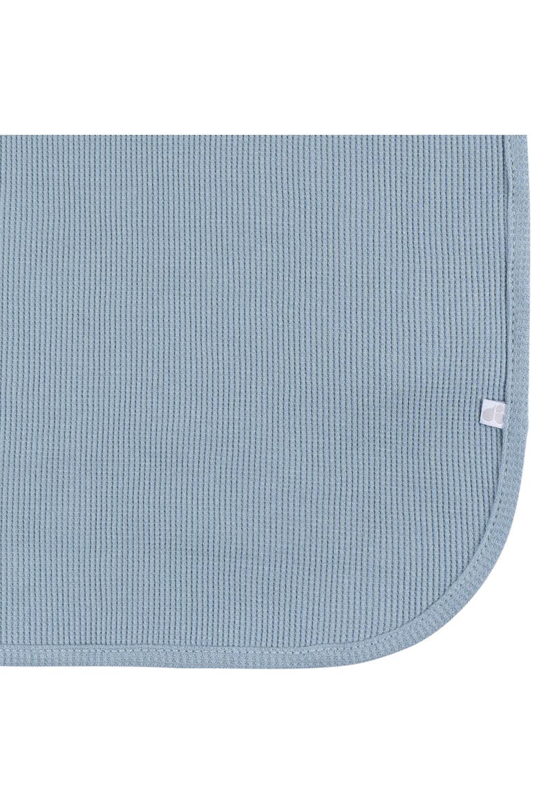 Blue Cotton Blankets 2-Pack Set, Alternate, color, Blue Leaf