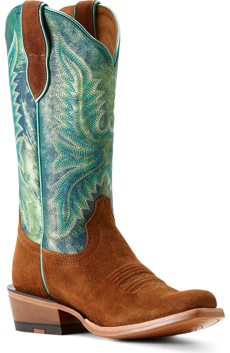 Ariat Futurity Flash Western Boot, Main, color, Glazed Ginger|Night Vision