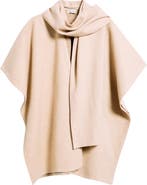 Nordstrom Doubleface Ruana with Attached Scarf