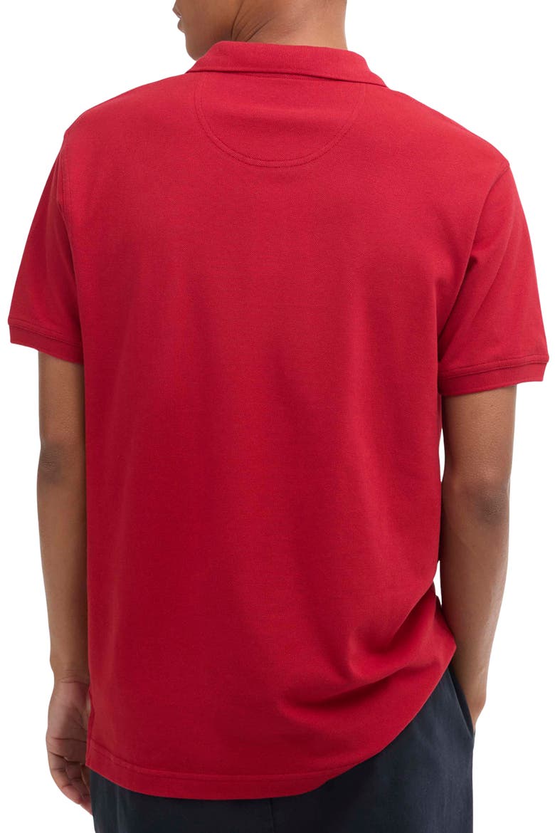 Tailored Fit Pima Cotton Polo, Alternate, color, RED