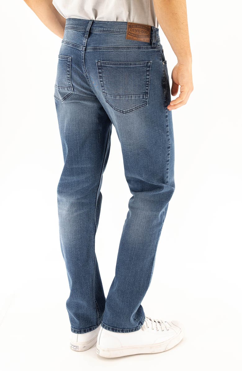 Devil-Dog Dungarees Athletic Fit Jeans, Alternate, color,