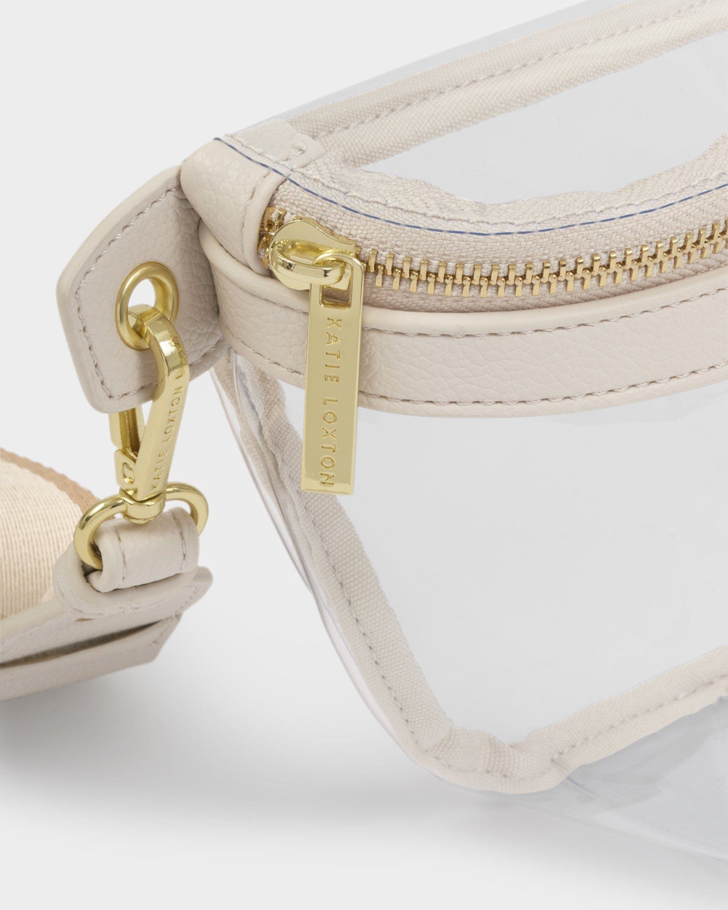 Katie Loxton Stadium Belt Bag in Off White, Alternate, color, Off-White