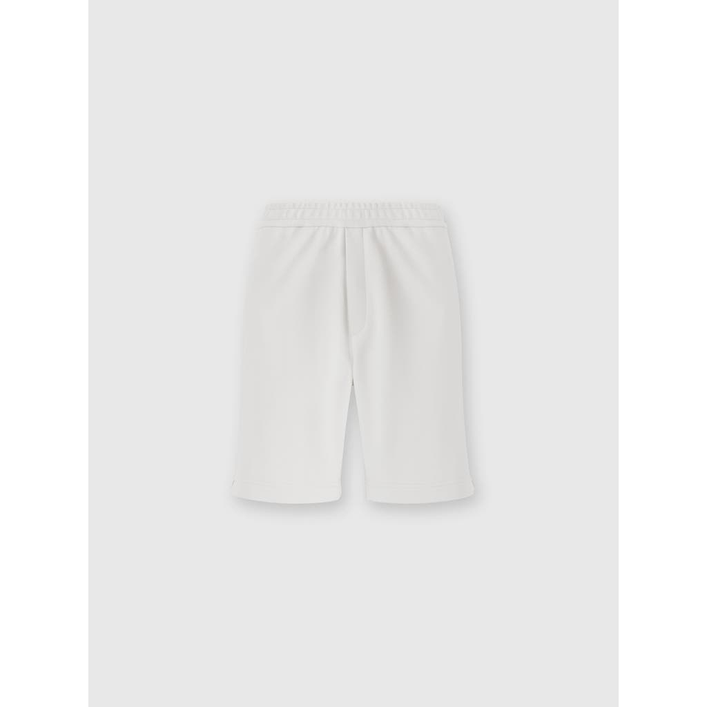 Missoni Cotton Shorts With Zigzag Insert In White