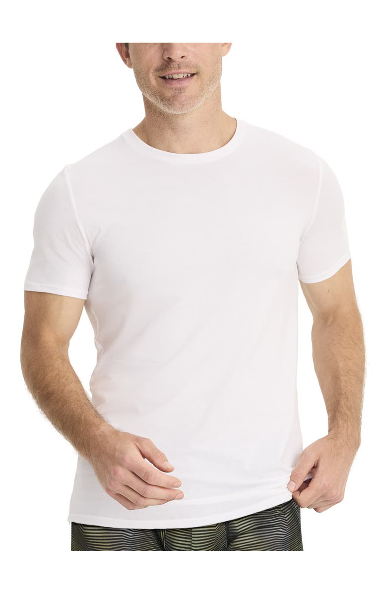Jockey Big & Tall 2-pk Performance Stretch Crewneck T-Shirts, Main, color, White