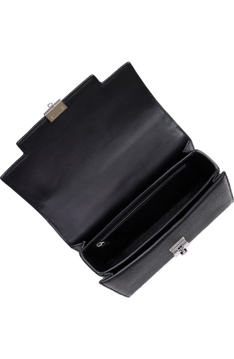 WE-AR4 The Retro Trunk Crossbody Bag, Alternate, color, Black
