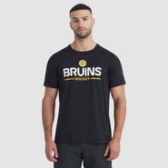 FANATICS Men's Fanatics Black Boston Bruins Authentic Pro Rink Tech T-Shirt