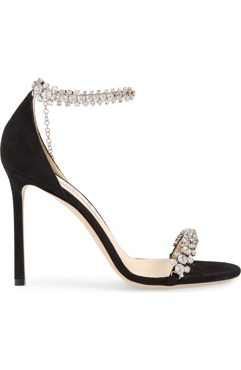 Jimmy Choo Shiloh Jewel Embellished Sandal, Alternate, color,