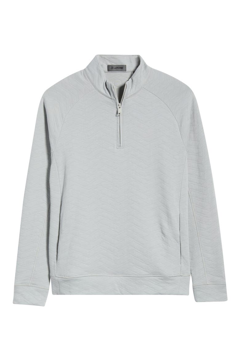 Dunes Quilted Quarter-Zip Pullover, Alternate, color, NIMBUS MELANGE