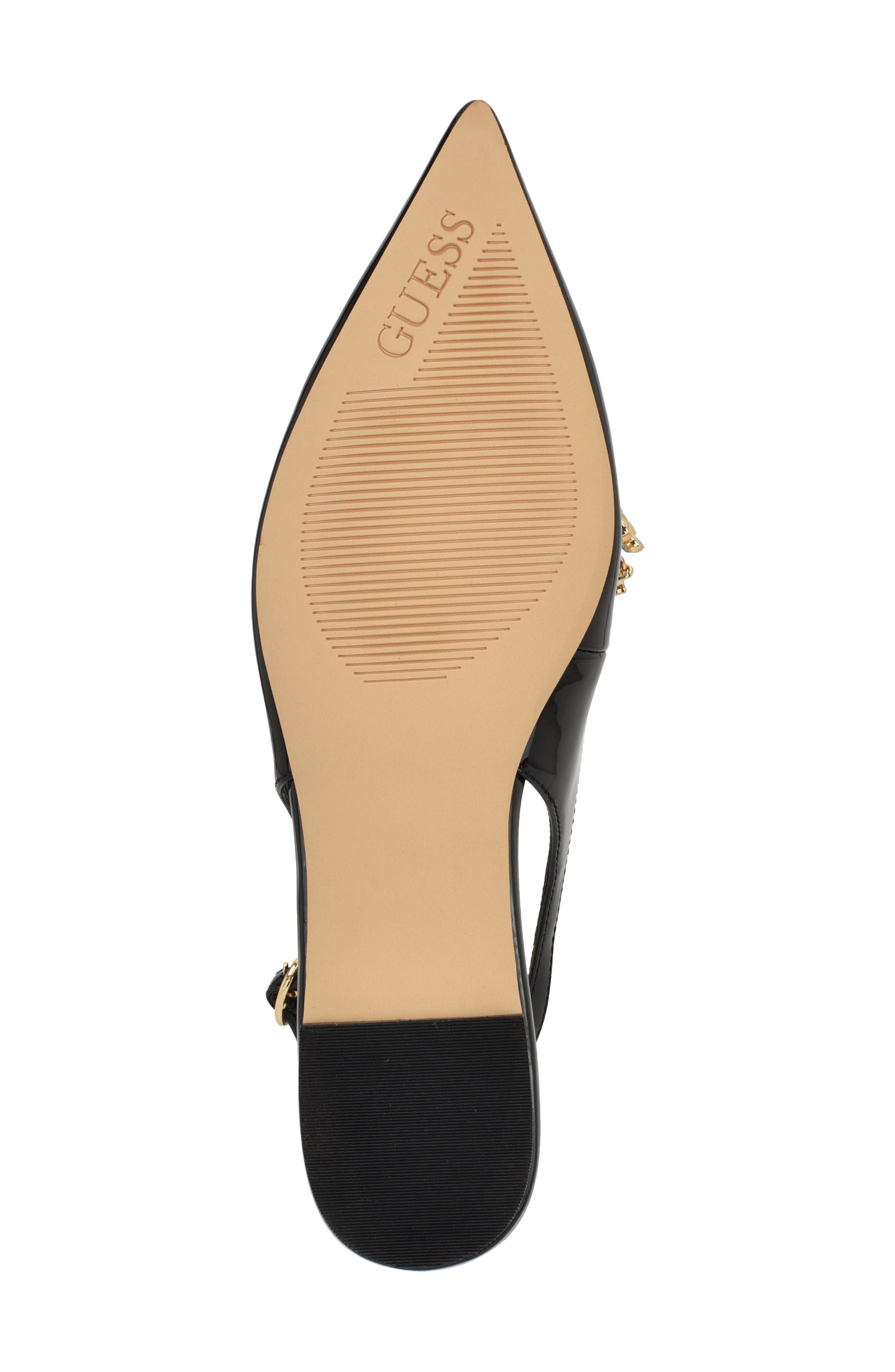 GUESS Daisee Slingback Pointed Toe Flat, Alternate, color, 