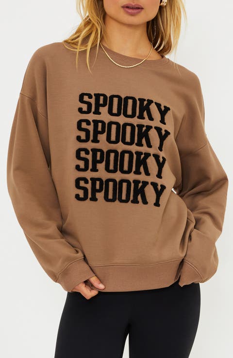 Devyn Spooky Oversized Sweatshirt