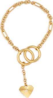 Madewell Heart Chain Bag Charm