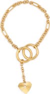 Madewell Heart Chain Bag Charm