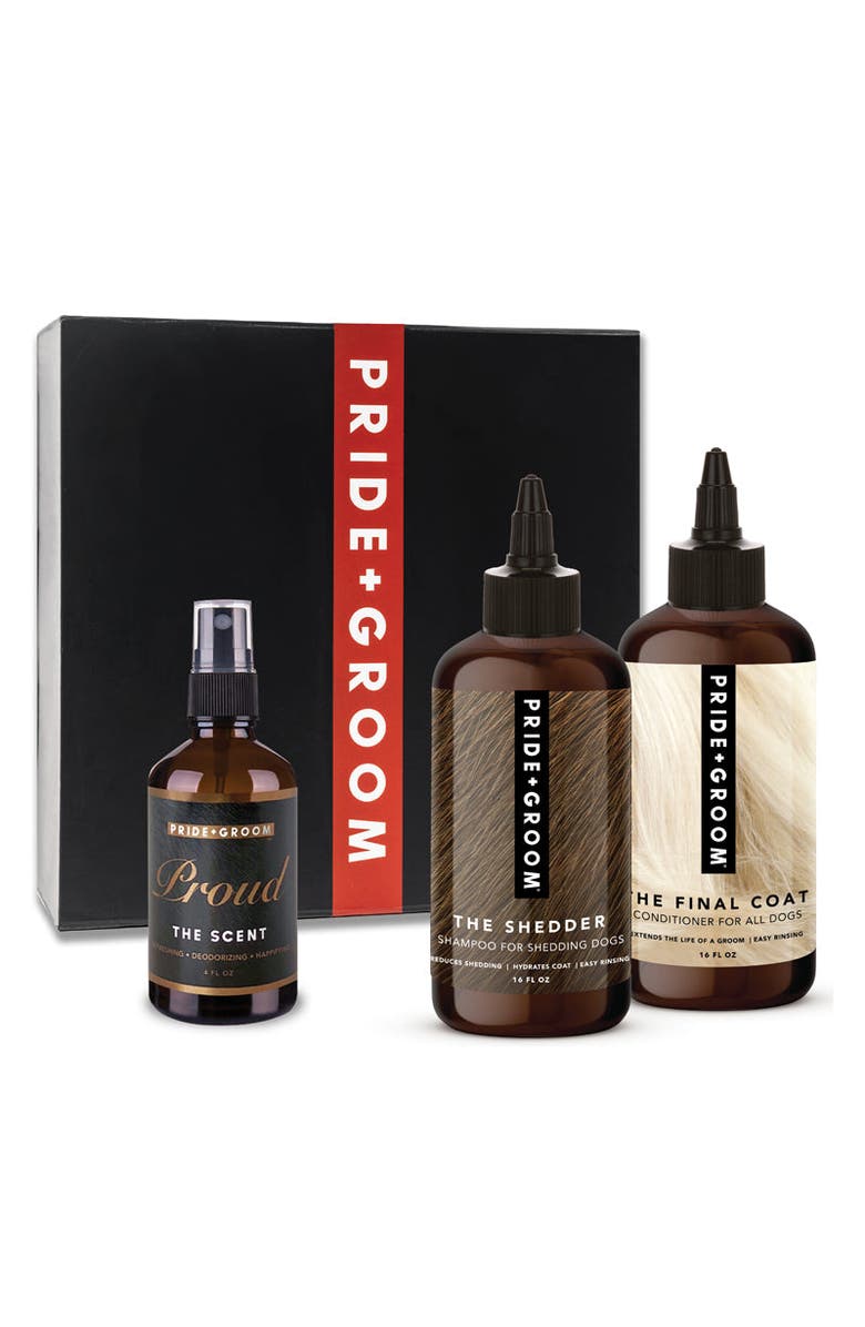 PRIDE+GROOM The Luxe Gift Set, Main, color, The Non Shedder