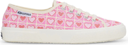 Superga 3750 Heart Crochet Print Leggera Sneakers