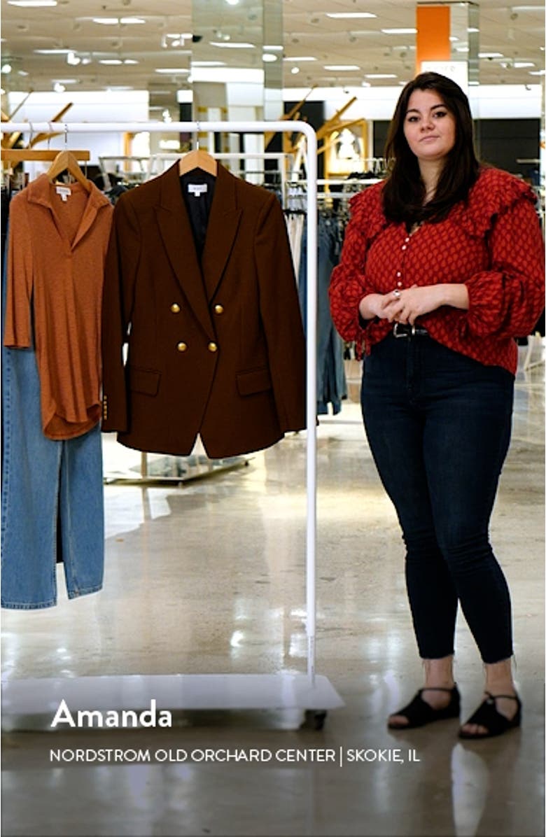 Sedgwick II Double Breasted Blazer, sales video thumbnail