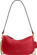 COACH Waverly Natural Grain Leather Shoulder Bag