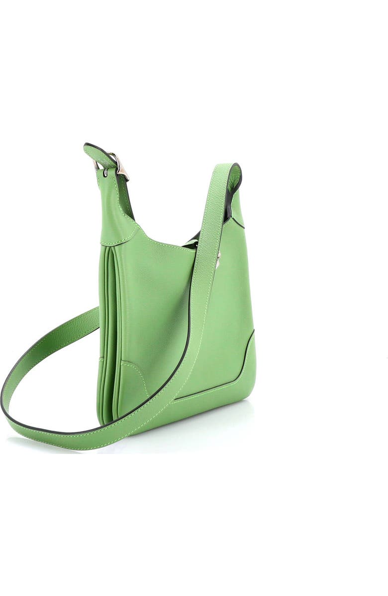 Pre-Owned Hermes Trim Duo Bag Evercolor 24, Alternate, color, Vert Criquet