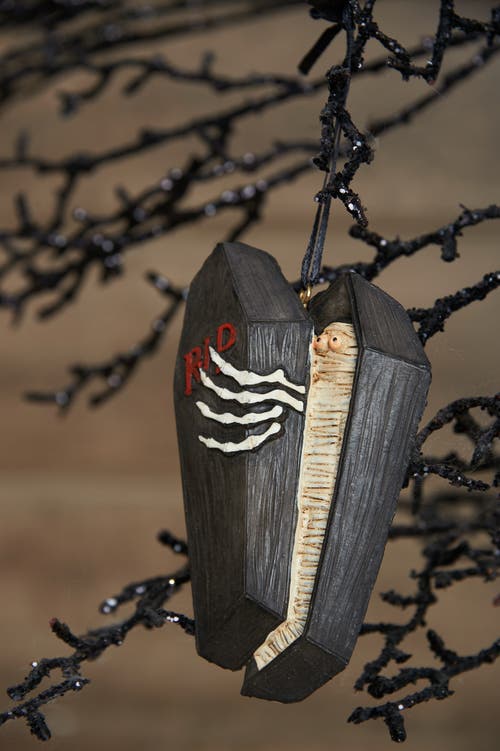 Gallerie Ii Coffen Gathered Traditions Joe Spencer Halloween Ornament In Black