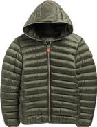 Save The Duck Kids' Dony Hooded Puffer Jacket