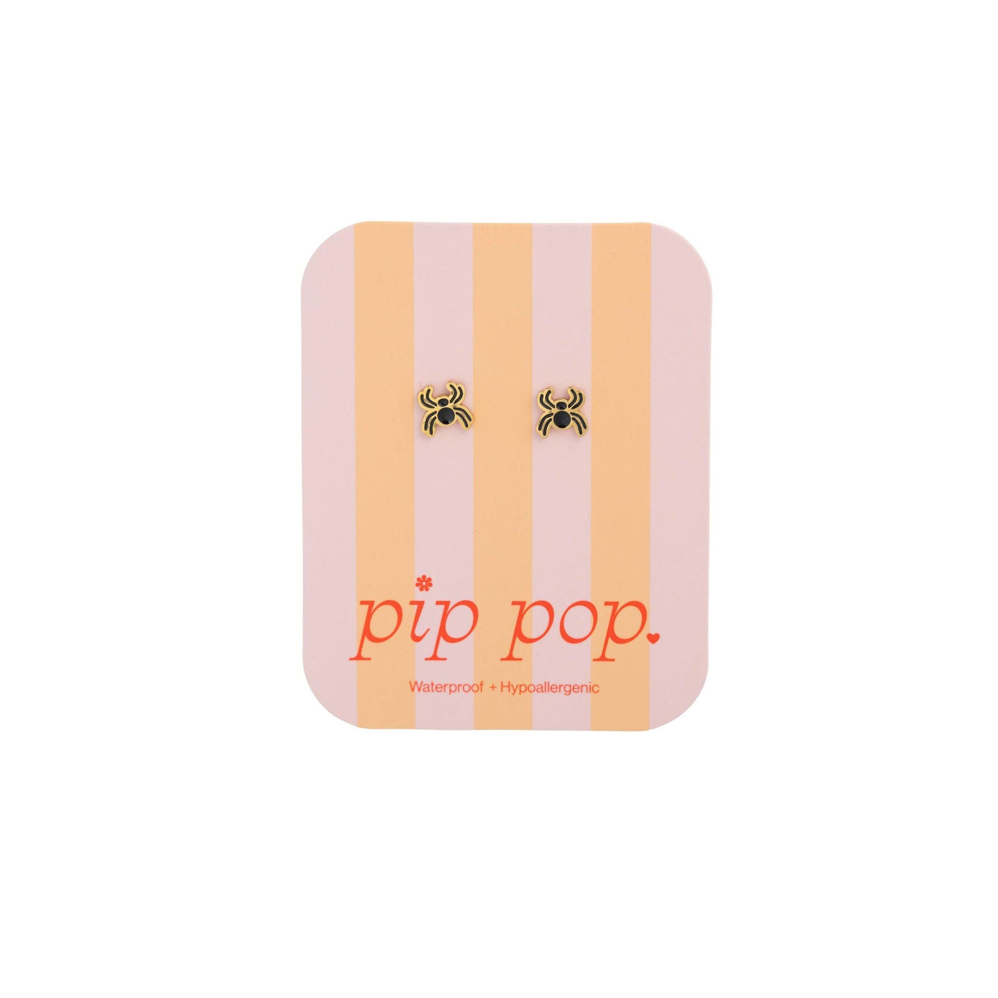 Pip Pop Spider Hypoallergenic Flatback Stud Earrings | Nordstrom
