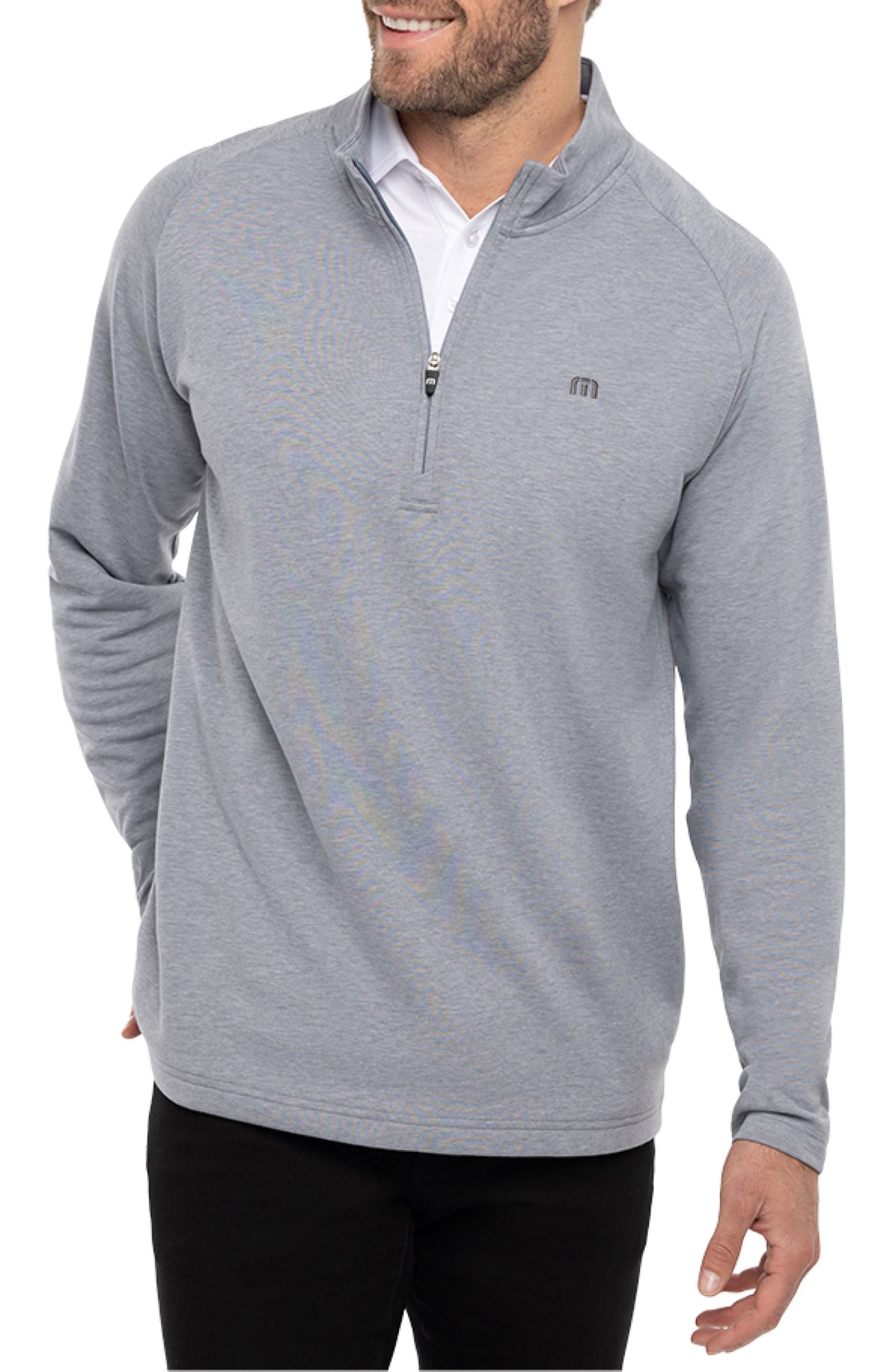 TravisMathew Upgraded Half Zip Pullover