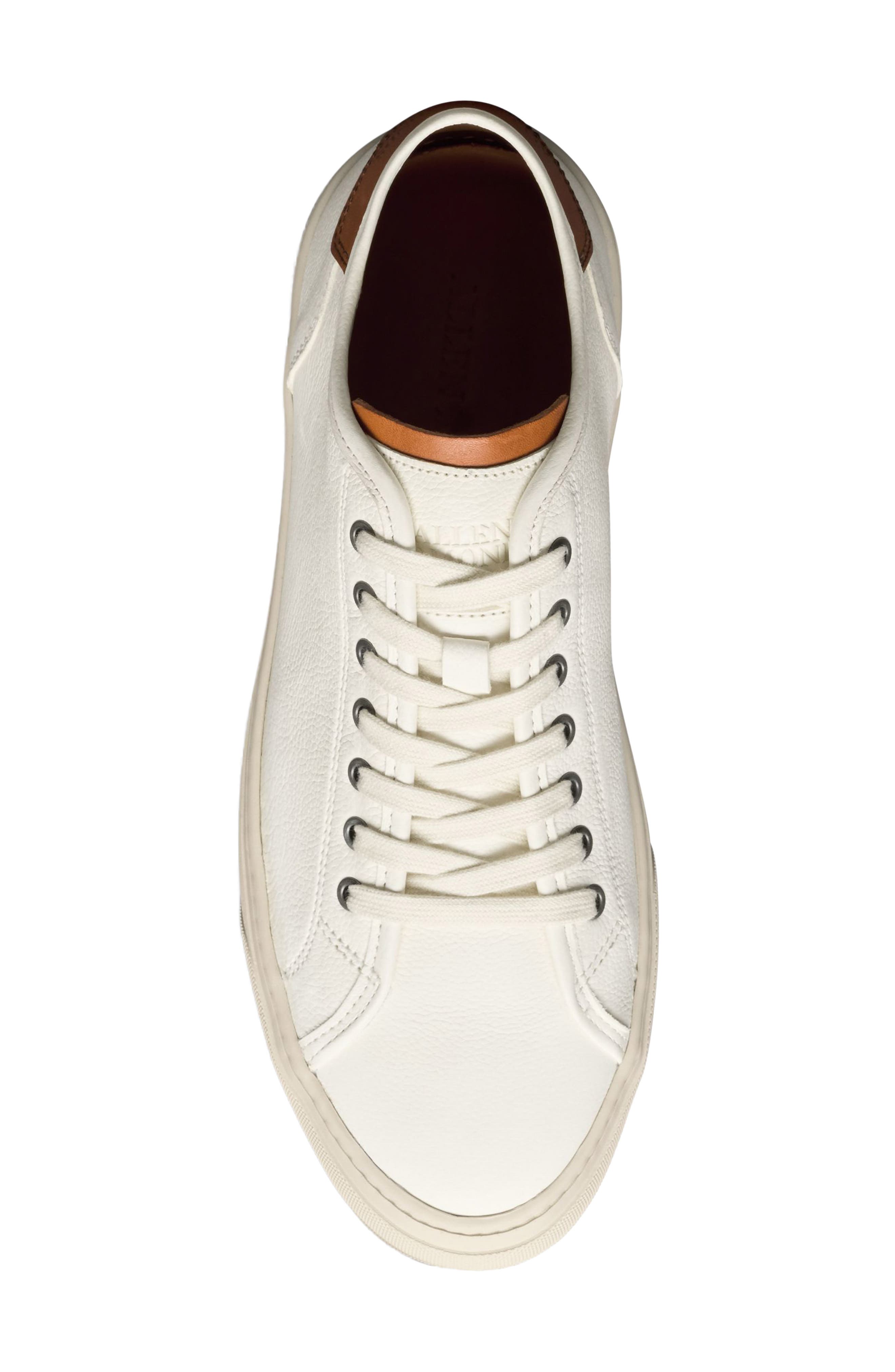 Allen Edmonds Jones Low Top Sneaker, Alternate, color, White