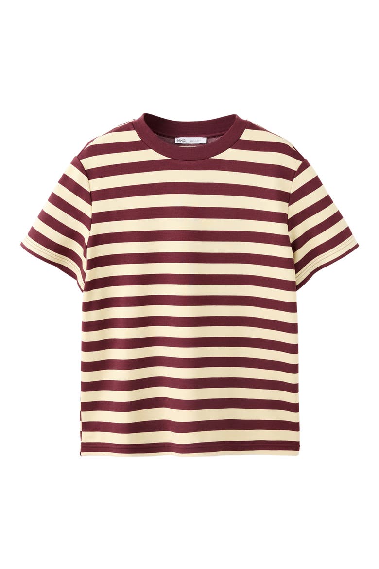 Stripe T-Shirt, Alternate, color, MAROON
