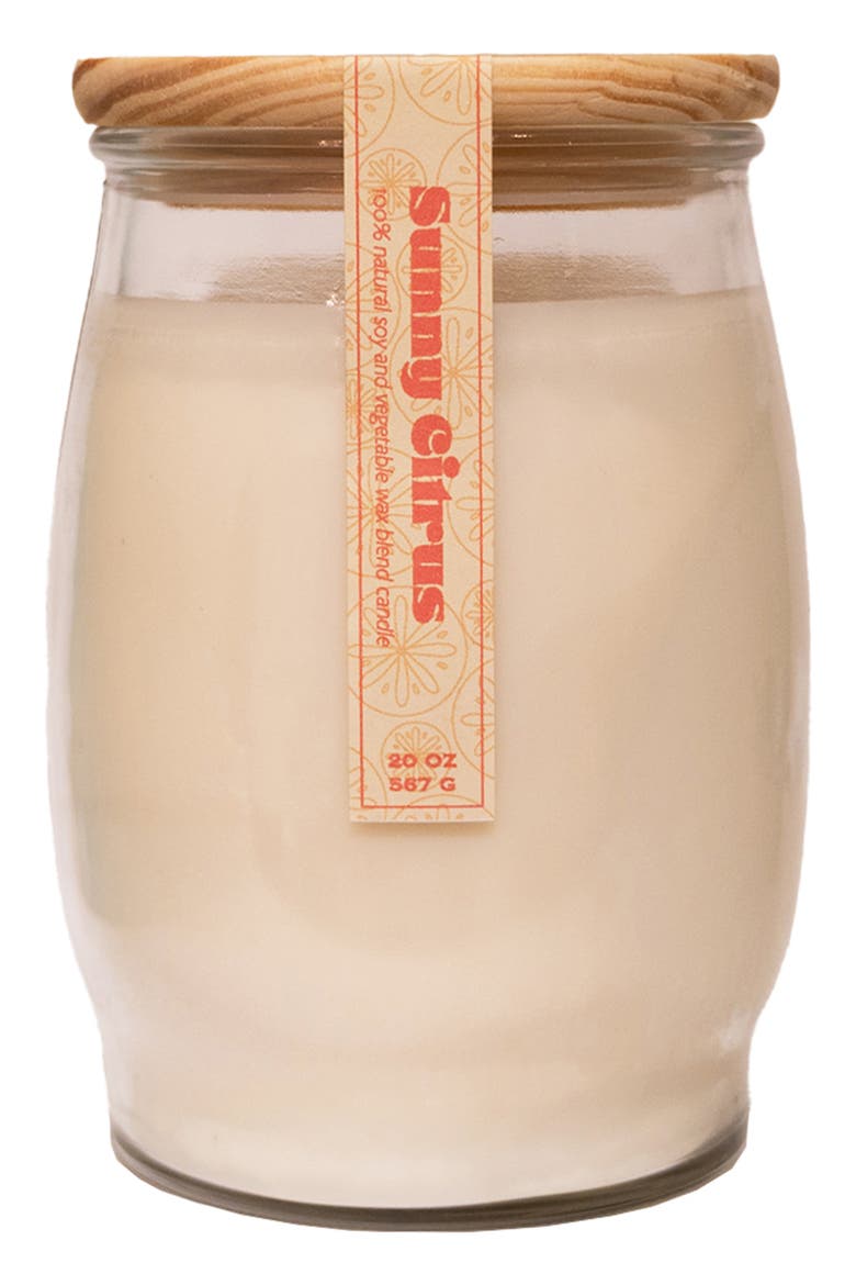 Grove Barrel Candle, Main, color, SUNNY CITRUS