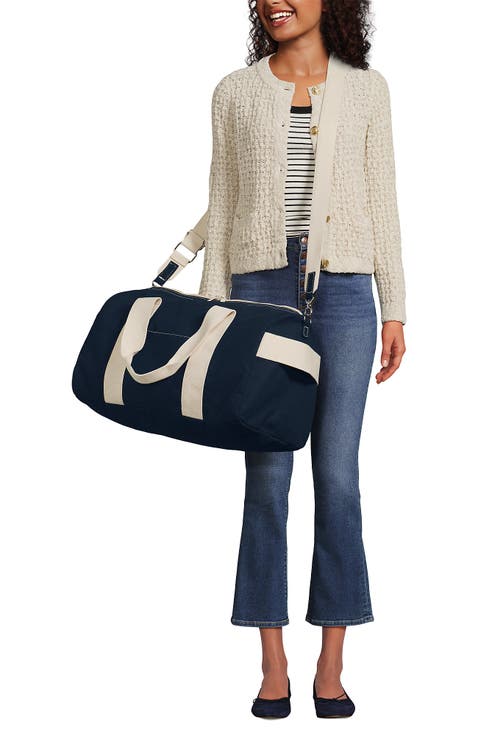 Canvas Weekender Duffle Bag
