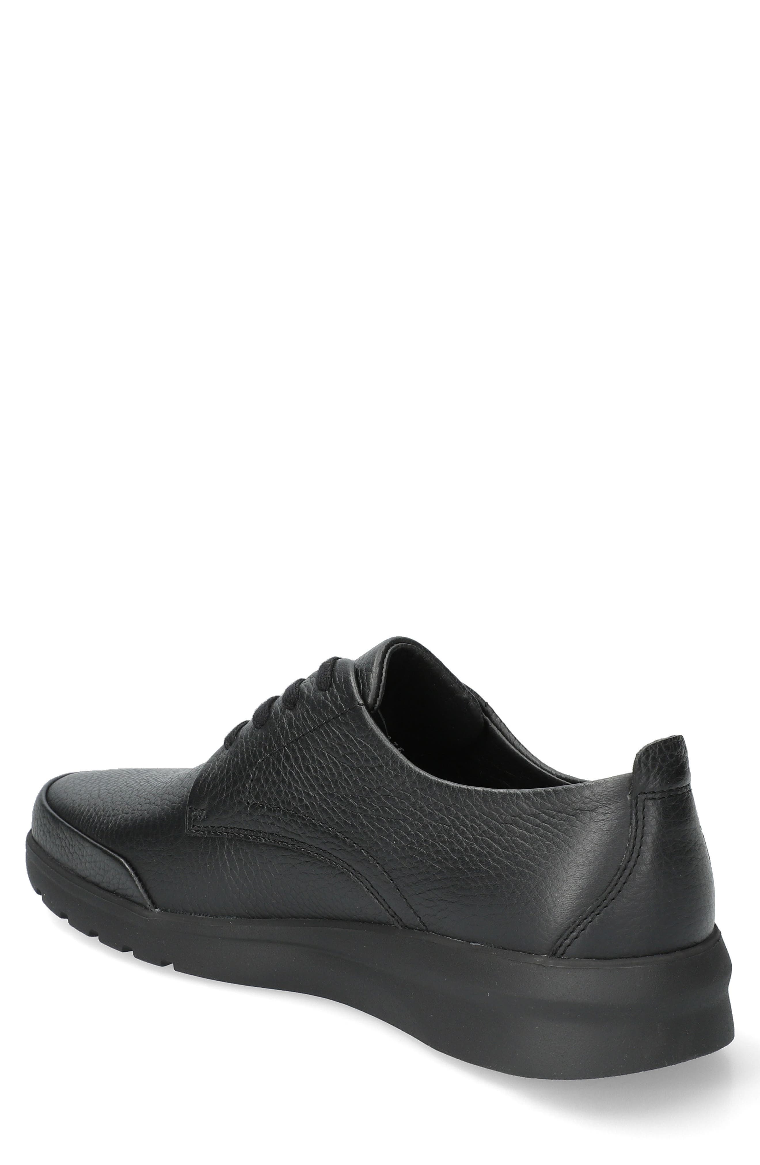 Mephisto Walker Plain Toe Derby, Alternate, color, Black