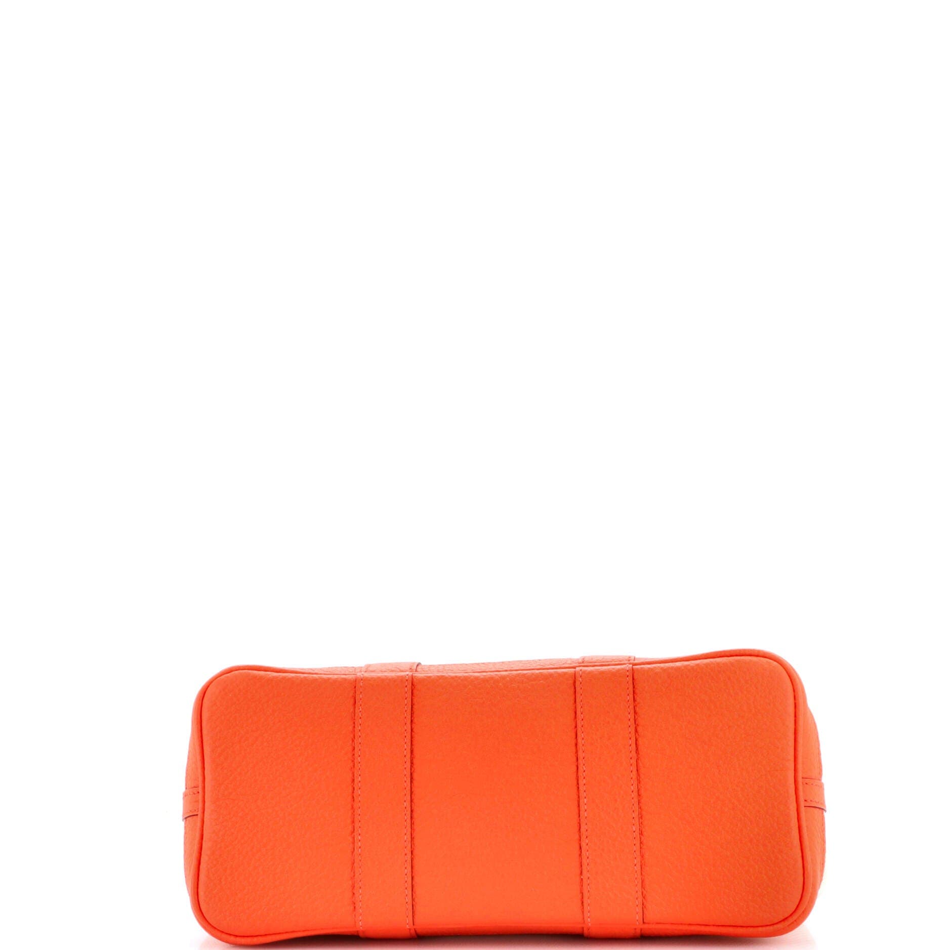 Pre-Owned Hermes Garden Party Tote Toile and Leather 30, Alternate, color, Orange Poppy