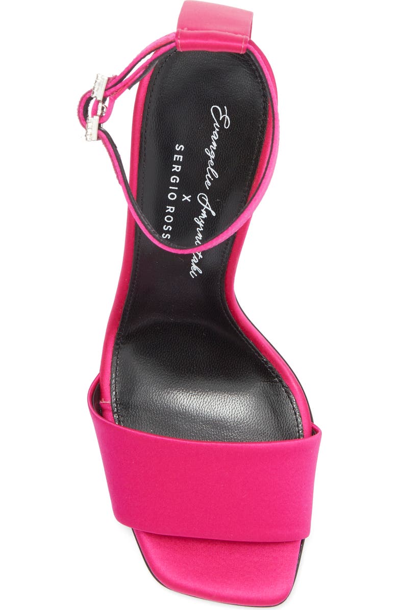 Sergio Rossi Square Toe Sandal, Alternate, color,