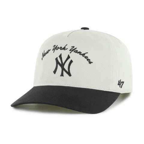 Men's '47 Cream New York Yankees Stable Hitch Adjustable Hat
