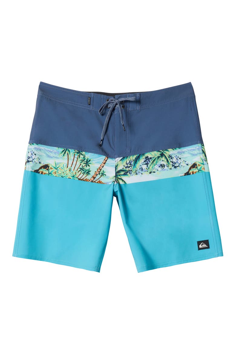 Surfsilk Panel 20 Board Shorts, Alternate, color, MAUI BLUE